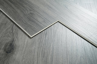 Luxury Vinyl Flooring 7 x 48 x 5.5mm 12 mil in Shadow oak Grey