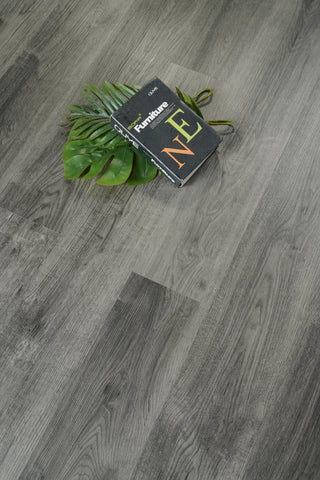 Luxury Vinyl Flooring 7 x 48 x 7mm 20 mil in Shadow oak Grey
