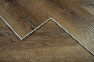 Luxury Vinyl Flooring 7 x 48 x 5.5mm 12 mil in Hickory Oak