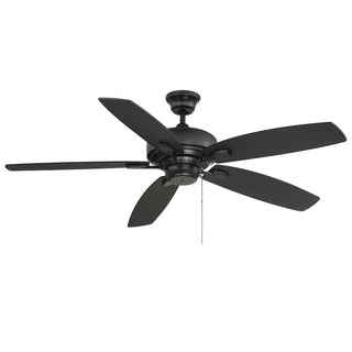 52" Ceiling Fan in Matte Black Matte Black