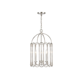 3-Light Pendant in Polished Nickel Polished Nickel