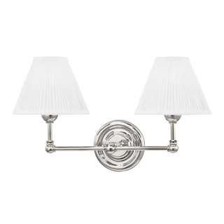 Classic No.1 Wall Sconce with Polished Nickel Finish