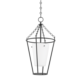 Worchester Lantern with Aged Iron Finish