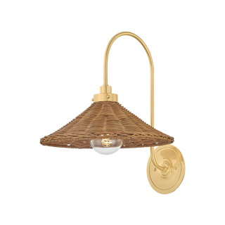 Kensington Wall Sconce with AGED BRASS Finish