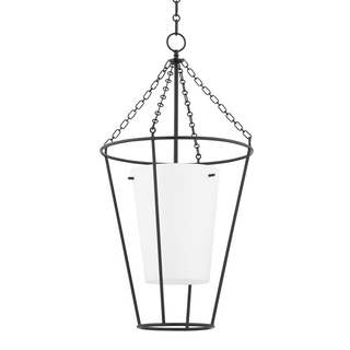Worchester Lantern with Aged Iron Finish