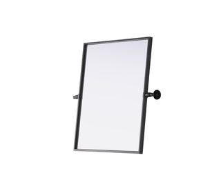 Amoura 20x24 Pivot Mirror in Black