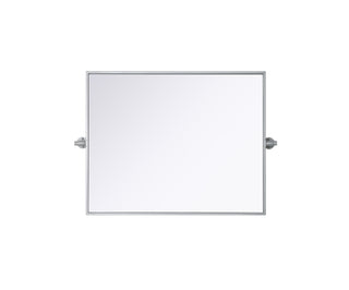 Amoura 24x30 Pivot Mirror in Silver