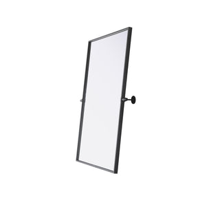 Amoura 24x36 Pivot Mirror in Black