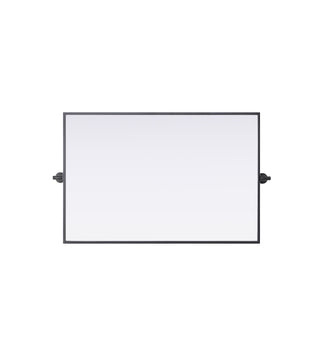 Amoura 24x36 Pivot Mirror in Black