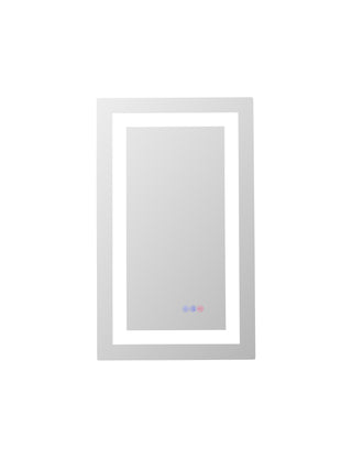 Riven 30x18 LED Mirror, Adjustable Color 3000K/4200K/6400K