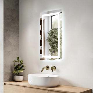 Riven 36x18 LED Mirror, Adjustable Color 3000K/4200K/6400K