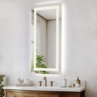Riven 72x30 LED Mirror, Adjustable Color 3000K/4200K/6400K