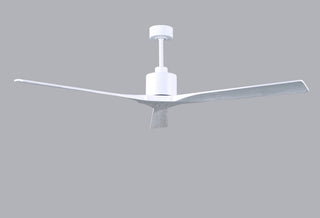 Nan Extra Large  6-speed ceiling fan. Multiple size and finish options to choose from. Matte White / Matte White Finish / 72 Inch