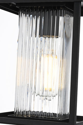 Dover 7 inch Outdoor Pendant in Black 7 inch Outdoor Pendant in Black