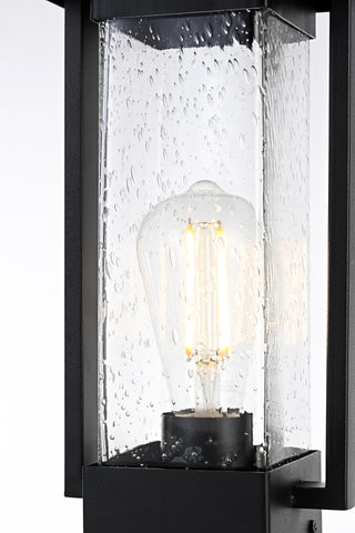Tilton 6.5 Inch Outdoor Post Light in Black