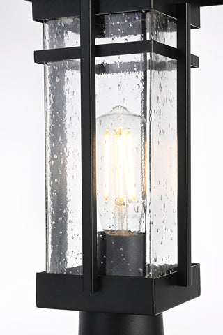 Livingston 6.5 Inch Outdoor Post Light in Black