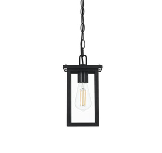 Venango 6 Inch Outdoor Pendant in Black
