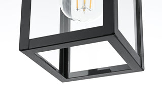 Venango 6 Inch Outdoor Pendant in Black