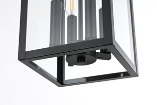 Sheridan 9 Inch Outdoor Pendant in Black