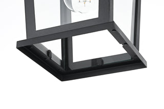 Cayman 7 inch Outdoor Pendant in Black