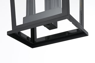 Berks 9.5 Inch Outdoor Pendant in Black
