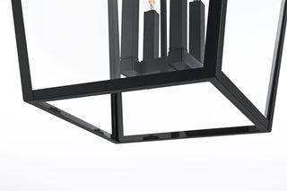 Oxford 20 Inch Outdoor Pendant in Black