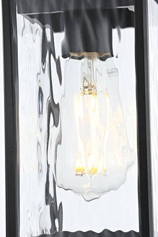 Mascher 5 Inch Outdoor Pendant in Black