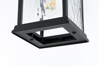 Mascher 5 Inch Outdoor Pendant in Black