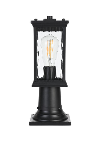 Mascher 5 Inch Outdoor Post Light in Black