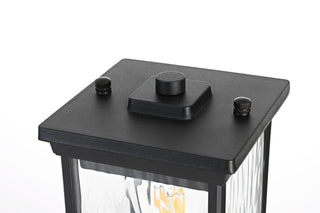 Mascher 5 Inch Outdoor Post Light in Black