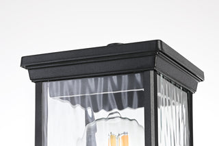 Mascher 5 Inch Outdoor Post Light in Black