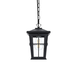 Bodine 7 inch Outdoor Pendant in Black