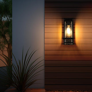Harper 4.5 Inch Outdoor Wall Sconce in Black