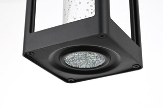 Amaris 15 inch LED Outdoor Pendant in Black
