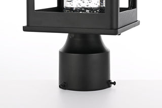 Amaris 18 inch LED Outdoor Post light in Black