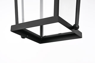 Luz 21 inch Outdoor Pendant in Black