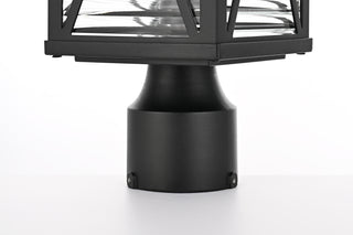 Jada 16 inch Outdoor Post light in Black