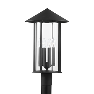 Long Beach Post with TEXTURED BLACK Finish