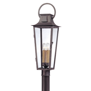 Parisian Square Post with AGED PEWTER Finish