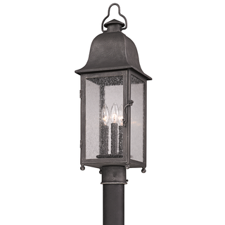 Larchmont Post with VINTAGE BRONZE Finish