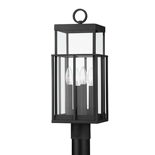 Longport Post with TEXTURED BLACK Finish