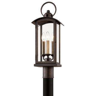 CHAPLIN 3LT POST with VIENNA BRONZE Finish