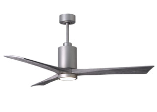 60 Inch Patricia-3 blade ceiling fan. Multiple finish options to choose from.