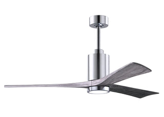 60 Inch Patricia-3 blade ceiling fan. Multiple finish options to choose from.