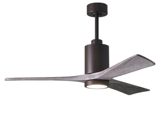 52 Inch Patricia-3 blade ceiling fan. Multiple finish options to choose from.