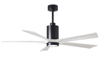 60 Inch Patricia-5 blade ceiling fan. Multiple finish options to choose from.