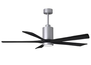 60 Inch Patricia-5 blade ceiling fan. Multiple finish options to choose from.