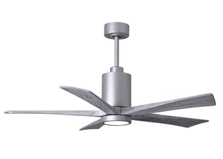 52 Inch Patricia-5 blade ceiling fan. Multiple finish options to choose from.