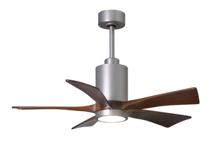 42 Inch Patricia-5-blade ceiling fan. Multiple finish options to choose from.