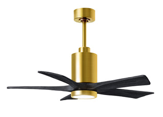 42 Inch Patricia-5-blade ceiling fan. Multiple finish options to choose from.